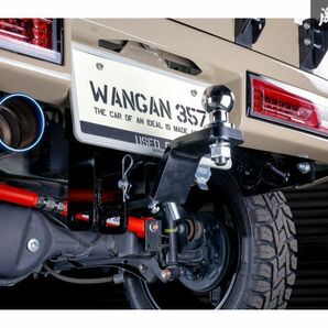 【新品】 WANGAN357 DA17V DA17W エヴリィバン エヴリィワゴン エブリー ハーフバンパー用 ヒッチメンバー 牽引の画像5