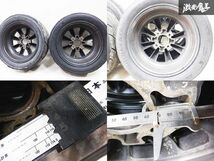 きれい!! Watanabe ワタナベ エイトスポーク F8 15インチ 6.5J +14.5 4穴 PCD114.3 205/50R15 4本 タイヤ付 旧車 ハコスカ ケンメリ 180SX_画像7