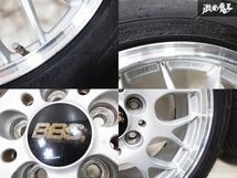 きれい! BBS RG-R RG710 FORGED 鍛造 17インチ 7J +42 5穴 PCD114.3 215/50R17 4本 タイヤ付き シルビア スカイライン チェイサー マークII_画像6