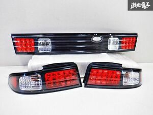 点灯OK☆D-MAX SONAR ソナー製 S14 シルビア 後期 LED テールライト テールランプ センターガーニッシュ 3点 SK1611 NSS14 SK3730 棚R5O