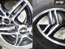 HOT STUFF ホットスタッフ Laffite SK-5 14インチ 5.5J +45 4穴 PCD100 185/65R14 4本 タイヤ付き モビリオ フィット フリード スイフト_画像6