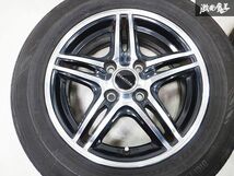 HOT STUFF ホットスタッフ Laffite SK-5 14インチ 5.5J +45 4穴 PCD100 185/65R14 4本 タイヤ付き モビリオ フィット フリード スイフト_画像2