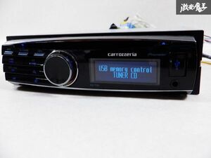 通電OK♪ 保証付♪carrozzeria カロッツェリア CD プレーヤー デッキ レシーバー DEH-P760 1DIN カーオーディオ 棚C7