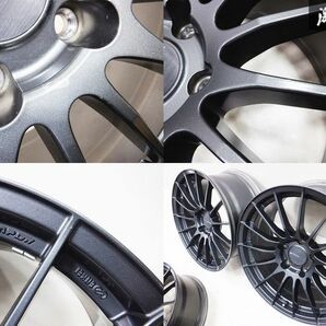 ◆美品!!◆ ENKEI エンケイ RS05RR 軽量 コンケイブ 18インチ 8.5J +35 5穴 PCD120 ホイール単体 4本 BMW E90 E92 F30 3シリーズ E82 E87の画像7