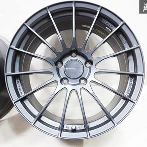 ◆美品!!◆ ENKEI エンケイ RS05RR 軽量 コンケイブ 18インチ 8.5J +35 5穴 PCD120 ホイール単体 4本 BMW E90 E92 F30 3シリーズ E82 E87の画像6