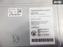 売り切り！！TOYOTA トヨタ純正 HDDナビ NHZD-W62G 08545-00V41 Bluetooth BT ブルートゥース CD再生 DVD再生 地デジ カーナビ 棚D1_画像8