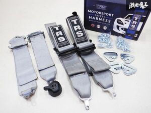  beautiful!! TRS 4 point type cam-lock type 3 -inch 2020 year seat belt racing Harness silver mileage . drift race shelves 