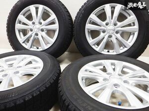 AGA Dorf アルミホイール 15インチ 6J +43 5穴 PCD112 195/65R15 91Q 2019年 4本 スタッドレス タイヤ付き VW ゴルフ 5 6 トゥーラン