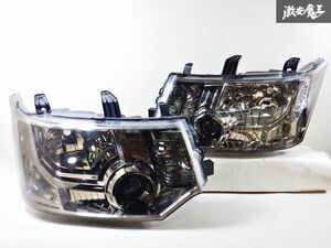 レンズ綺麗！！三菱純正 CV5W CV1W デリカD:5 HID キセノン ヘッドライト ヘッドランプ 左右 KOITO 100-87918 即納 棚2N2