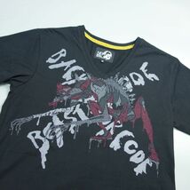 美品 PPFM × NERV エヴァンゲリオン コラボ 半袖Tシャツ カットソー 黒 メンズ M_画像3