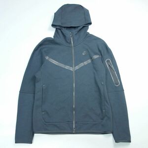 NIKE ナイキ テックフリースジップアップスウェットパーカー M ブラック メンズ CU4490-010