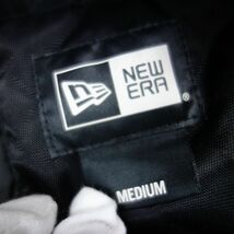 ニューエラ NEW ERA ロゴ 中綿 スタジャン ブルゾン 黒 メンズ M_画像8