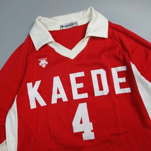 デサント製 KAEDE 楓 かえで ヴィンテージ バレーボールユニフォーム L メンズ レディース 社会人 大学 高校 中学の画像3