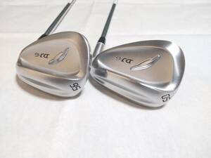 【美品 2本セット】フォーティーン DJ-6 ウェッジ 50° & 56°／N.S.PRO DS-91w（WEDGE)／2023年モデル FOURTEEN 50度 56度 DJ6 スチール