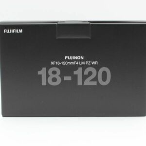 【新品同様】 FUJIFILM 富士フイルム SUPER EBC XF 18-120mm f4 LM PZ WR 元箱 付属品付き FUJINON フジノン 32006