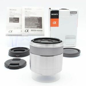 【極美品】 SONY ソニー E 30mm f3.5 Macro 元箱 付属品 付き SEL30M35 Eマウント sony 33015