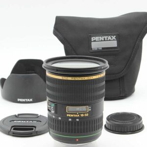 【極美品】 PENTAX smc PENTAX-DA 16-50mm f2.8 ED AL SDM フード ケース 付き pentax ペンタックス 33004