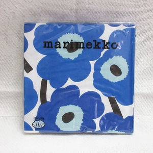 未開封■marimekko マリメッコ ペーパータオル 紙ナプキン 20枚 33×33cm UNIKKO ウニッコ ドイツ製 ペーパーナプキン 北欧 フィンランド