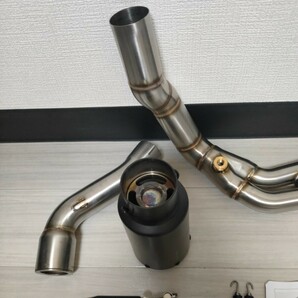 未使用 IXIL EXHAUST ヤマハ YAMAHA MT-07 2021-22 XSR700 21 バイクフルエキゾーストマフラー MK2Bブラックサイレンサー 送料無料の画像6