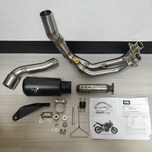 未使用 IXIL EXHAUST ヤマハ YAMAHA MT-07 2021-22 XSR700 21 バイクフルエキゾーストマフラー MK2Bブラックサイレンサー 送料無料の画像1