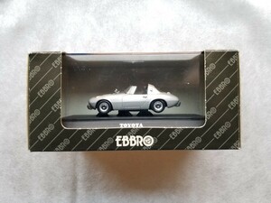 1/43 EBBRO TOYOTA SPORTS 800 エブロ トヨタ スポーツ800 ダイキャストミニカー エブロ初期黒箱 希少モデル