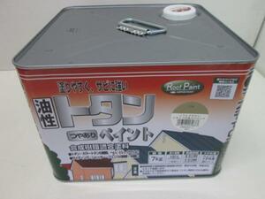 ニッペ　トタンつやありペイント　7Kg　ソフトブラウン 　アウトレット品