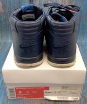 NIKE スニーカー FRAGMENT DESIGN / 806942-441 / /チャーム付、替え紐付き/箱有り/ネイビー/27cm_画像6