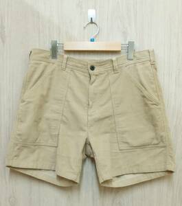 patagonia/パタゴニア/ハーフコーデュロイパンツ/ 57251/Organic Cotton Cord Utility Shorts/オーカー系/サイズ34