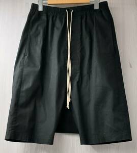 RICK OWENS リック オウエンス RU18S5384-TE ハーフパンツ サイズ46 ブラック