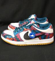 NIKE PARRA SB DUNK LOW ABSTRACT ART パラ コラボ ダンク アブストラクト アート 27cm コラボ スニーカー マルチカラー DH7695-600_画像1