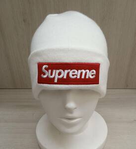 Supreme/シュプリーム/ニット帽/New Era Box Logo Beanie/ホワイト系