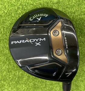 Callaway/キャロウェイ PARADYM X フェアウェイ シャフト VENTUS TR 5-SR フレックスSR ロフト角21°