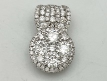 【鑑別カード付き】18KT／ダイヤモンドトップ／1.50ct／2.4g 店舗受取可_画像2