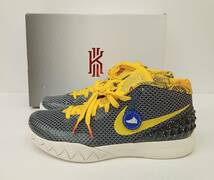 美品 NIKE ナイキ Kyrie1 'Rise LTD' カイリー1 'ライズLTD' 812559-071 スニーカー 箱あり 27.5 ブラック イエロー 通年_画像1