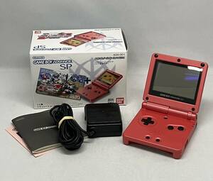 ★Nintendo AGS-001 ゲームボーイアドバンスSP シャア専用カラー ※ソフト欠品