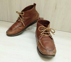 L.L.Bean/エルエルビーン/ブーツ/230105/Handsewn Moccasins/ブラウン/サイズ8 1/2