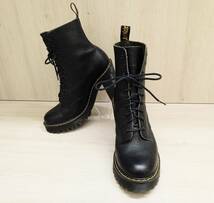 Dr.Martens/ドクターマーチン/ショートブーツ/10ホールヒールブーツ/ブラック/UK5_画像1