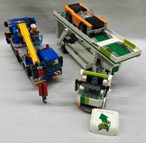 ジャンク 3-52 LEGO CITY シリーズ 2台セット