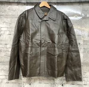 WESTED LEATHER CO. ウェステッドレザー レザージャケット サイズ42 ブラウン 店舗受取可