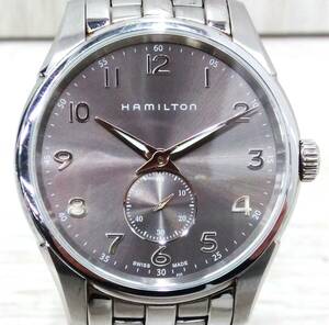 HAMILTON ハミルトン ジャズマスター H384110／980.*** クォーツ 腕時計 箱・取説あり