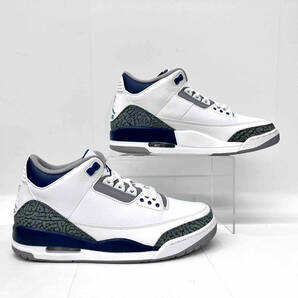 Nike Air Jordan 3 Retro 'Midnight Navy' ナイキ エアジョーダン3 レトロ 'ミッドナイトネイビー' CT8532-140 サイズ27.5cmの画像2