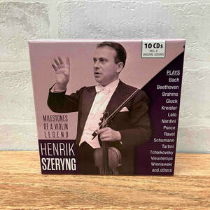 ★【10CD】HENRIK SZERYNG/ MILESTONES OF A LEGEND クラシック