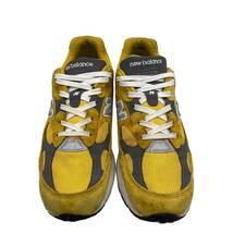 new balance 20FW M992BB サイズ27cm ニューバランス イエロー スニーカー 店舗受取可_画像2