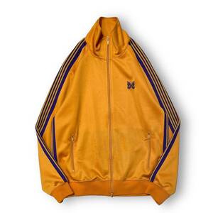 22SS NEEDLES Side Line Track Jacket サイドライントラックジャケット マスタードオレンジ バタフライロゴ KP218 M ニードルス 店舗受取可