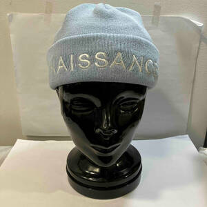 NAISSANCE WATCH CAP ニット帽 サイズF ブルー ネーサンス 店舗受取可