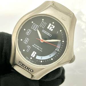 ジャンク SEIKO セイコー KINETIC キネティック AUTO RELAY 5J22-0A90 腕時計 稼働品