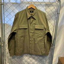 Calvin Klein Work Shirt Jacket DN370 8JO Size:L Khaki カルバン・クライン ワークシャツジャケット カーキ_画像1