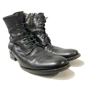 BUTTERO leather Boots レザーサイドジップブーツ サイズ44 ブッテロ 店舗受取可