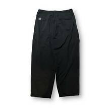 23AW PORTER CLASSIC WEATHER BEBOP PANTS Size:L Black ウェザービバップパンツ ポータークラシック 店舗受取可_画像2