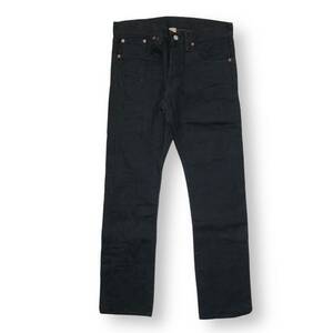 RRL RALPH LAUREN JAPAN WOVEN DENIM SLIM FIT ジーンズ デニムパンツ 782504838004 30×30 ブラック ダブルアールエル ラルフローレン